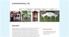 Desktop Screenshot of jjinternationalinc.com